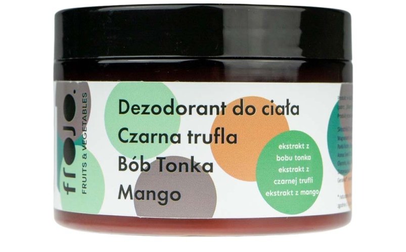 Dezodorant czarna trufla, bób tonka, mango (bez sody)