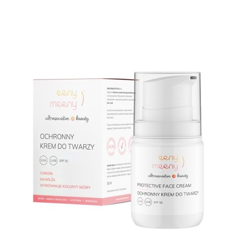 Ochronny krem do twarzy UVA UVB SPF50